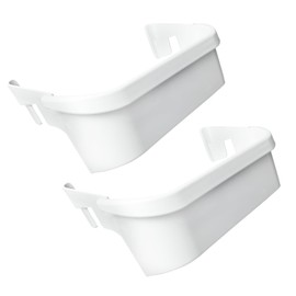 UPGRADED 2 PACK 240351601 Refrigerator Freezer Door Bin Compatible with Frigidaire Kenmore Door Shelf Replace 240351600, 240351607