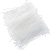 JDYYICZ 5 Inch Beaded Adjustable Loop Tie Fasteners, 1000 Pcs-