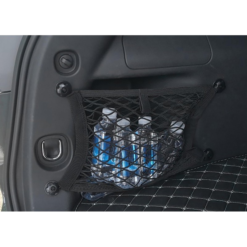 KAKKOII 2 Layer Small Cargo Net,Cargo Storage Pocket Net, Mesh