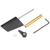 Heyiarbeit RC Boat Rudder with Single Servo Arm 52mm, Rudder