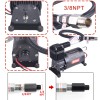 150PSI 3/8NPT Heavy Duty Air Train Horn/Air Ride Suspension Compressor