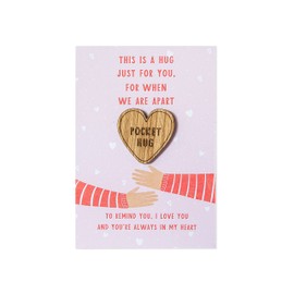 Manta Makes A little pocket hug token, best friend gifts small gifts thinking of you, good luck gifts, long distance relationship gifts for him boyfriend gifts, cute I love you present for her