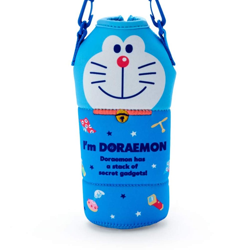 Sanrio Doraemon 495140 I'm Doraemon Insulated Plastic Bottle Cover