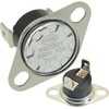 2-Pack KSD201 70-0℃ Universal Thermostat Thermal Fuse Limit Switch Compatible