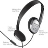  Panasonic Headphones LP-HT161-K Full Size Over-Ear Lightweight Long Cord