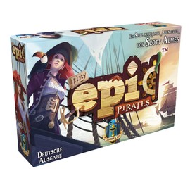 Gamelyn Games, Tiny Epic: Pirates, Basic Game, Family Game, Board Game, 1-4 Players, From 12+ Years, 45+ Minutes, German