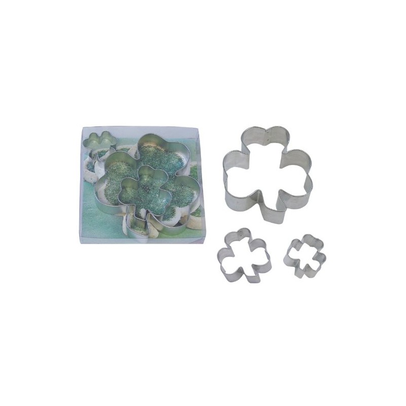 R & M Shamrock Cookie Cutter Set
