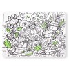 modern-twist 10 x 14 Reusable, Waterproof Coloring Mark-Mat Sheet for