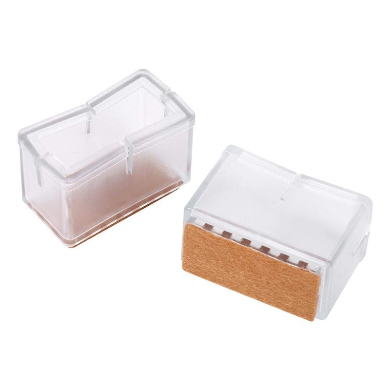 Yinhing Cubierta de Patas, 8 Piezas/Juego Silla Patas Cubierta Rectángulo
