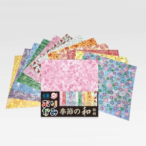 Antimicrobial Origami Seasonal Japanese Patterns 96 Pieces