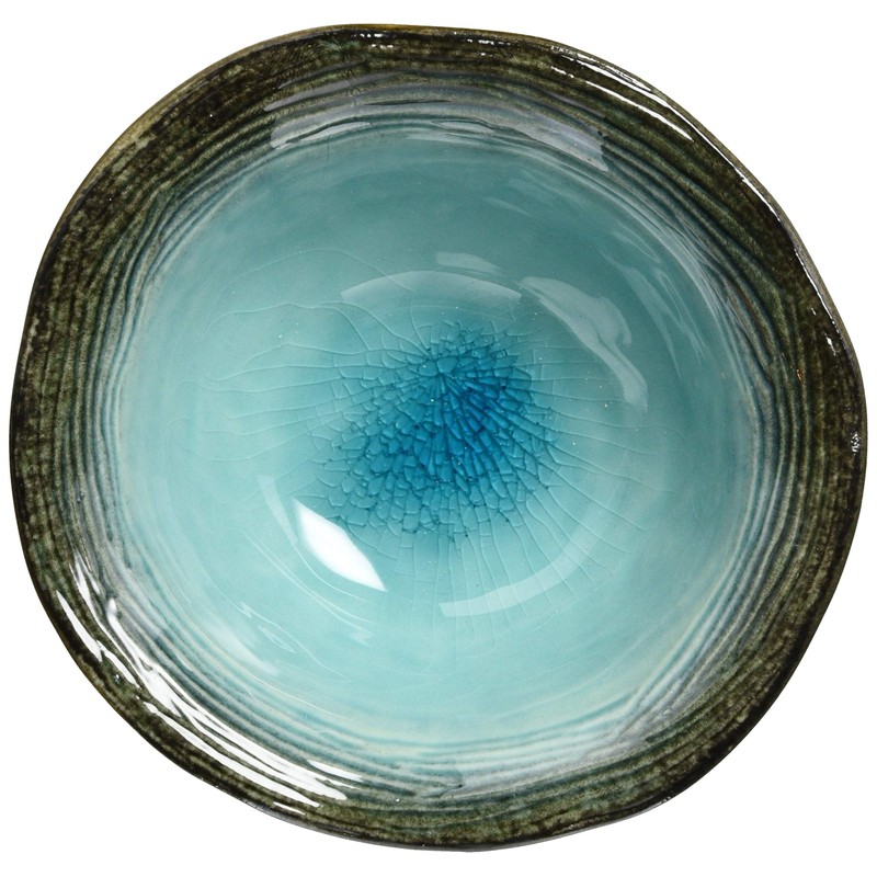 Mino Ware 131-0003 Small Bowl Shinkai Glaze