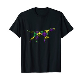 German Shorthaired Pointer Mardi Gras T-Shirt