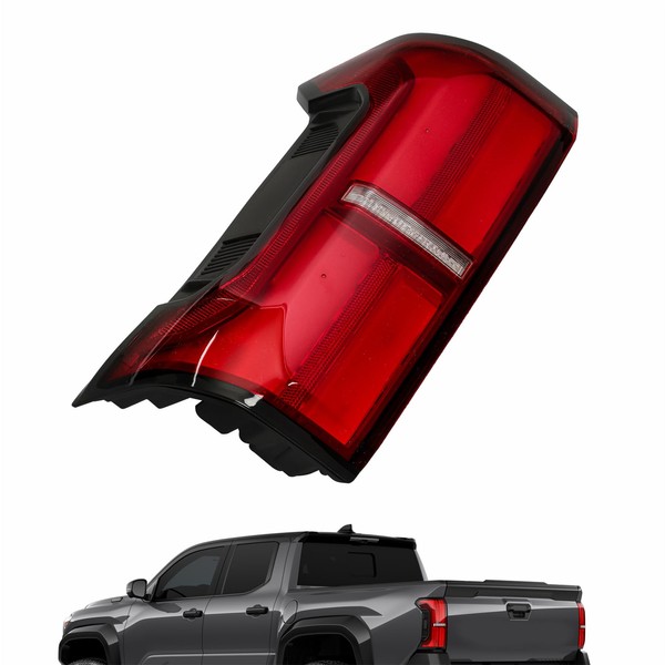 GXYWADY Clear Lens Left Driver Side Tail Light Replacement for