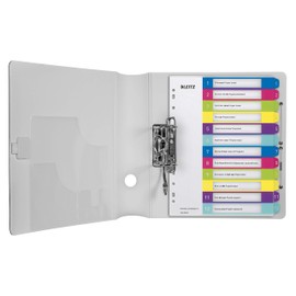 Leitz Wow A4+ Printable 1-12 Dividers - Multicolour