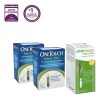 Kit One Touch Select Plus 50 Tiras Y 25 Lancetas