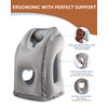 Sunany Inflatable Neck Pillow with Perfect 45° Angle Design for