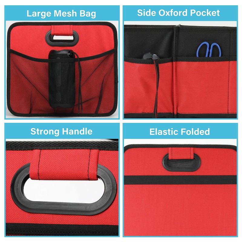 Simple Deluxe Car Trunk Organizer, Anti-slip Design, Made of Waterproof