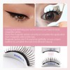 Magnetic Eyelashes, 2 Pairs Magnetic Eyelash Extensions, Reusable Natural Magnetic