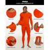 TSLA Men's Thermal Underwear Set, Microfiber Soft Fleece Lined Long