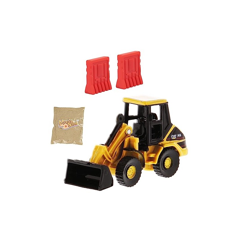 Carrera - 37085963 CAT Micro Metal Play Box, 906 Wheel