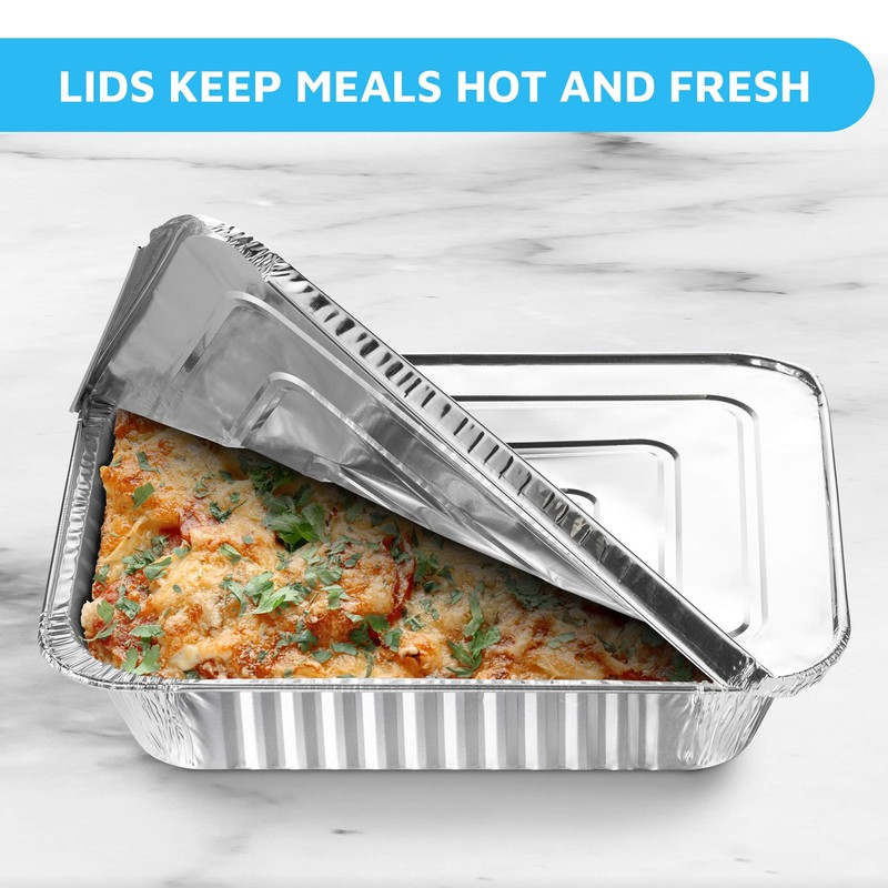 MontoPack Aluminum Foil Pans Half Size Roasting Chafing Pan |