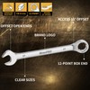 GRENPRO Metric Wrench Set, Large Wrench Set Metric and Standard,