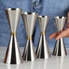 Measuring Cup Graduated Jigger Cup Cocktail Stainless Steel Measuring Cup