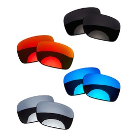 OOWLIT 4 Pairs Replacement Sunglass Lenses Compatible with Oakley Holbrook XL Polarized