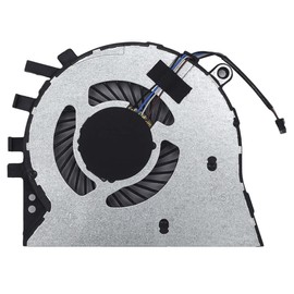 Replacement CPU Cooling Fan for HP 17-by 17-ca, CPU Fan for HP 17-by4633dx 17-by4013dx 17-by3016cy 17-by3063st 17-by1033dx 17-ca0003na Series Laptop P/N:L22529-001 L22531-001 DFS541105FC0T