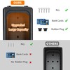Wall Mounted, Portable Lock Box for House, 5 Key Capacity,