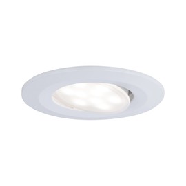 Paulmann 99930 Recessed Light LED Calla Round 1 x 6.5 W Matt White Swivelling