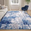 RELEANY Washable Area Rugs 6'x9' Non-Slip Modern Abstract Soft for