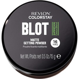 Revlon Polvo para Rostro Colorstay BLOT Setting Powder, tono Universal, para todas las pieles, acabado matte por 24 horas