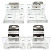 Aifeier ET 4 Pcs Cordless Shade Mounting Bracket with Metal
