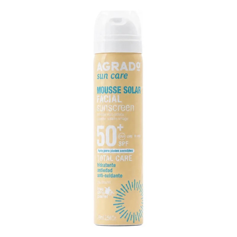 Bloqueador Solar Fps50 Hidratante Antiedad Agrado 75ml