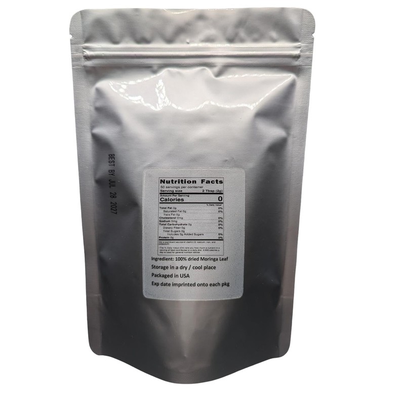 Moringa Leaf - Dried Moringa oleifera Leaf C/S 100% from