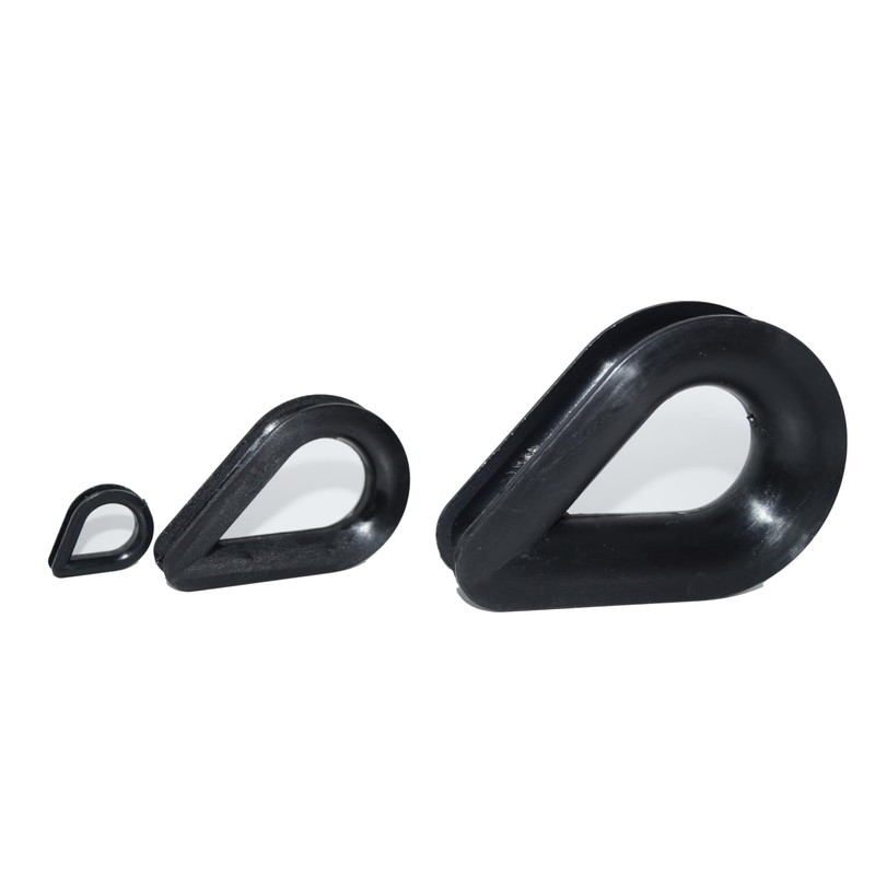 Plastic Thimble 4 mm Nylon Thimble for Wire Rope or