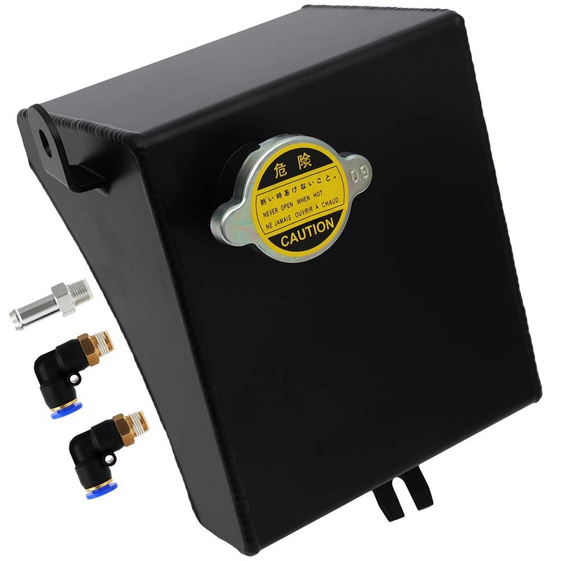 Radiator Tank Coolant Recovery Overflow Reservoir Tank[W/Cap] Compatible with for