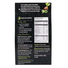 Happy Valley Soup Company - Garden Vegetable - Dry Mix - Serves 8