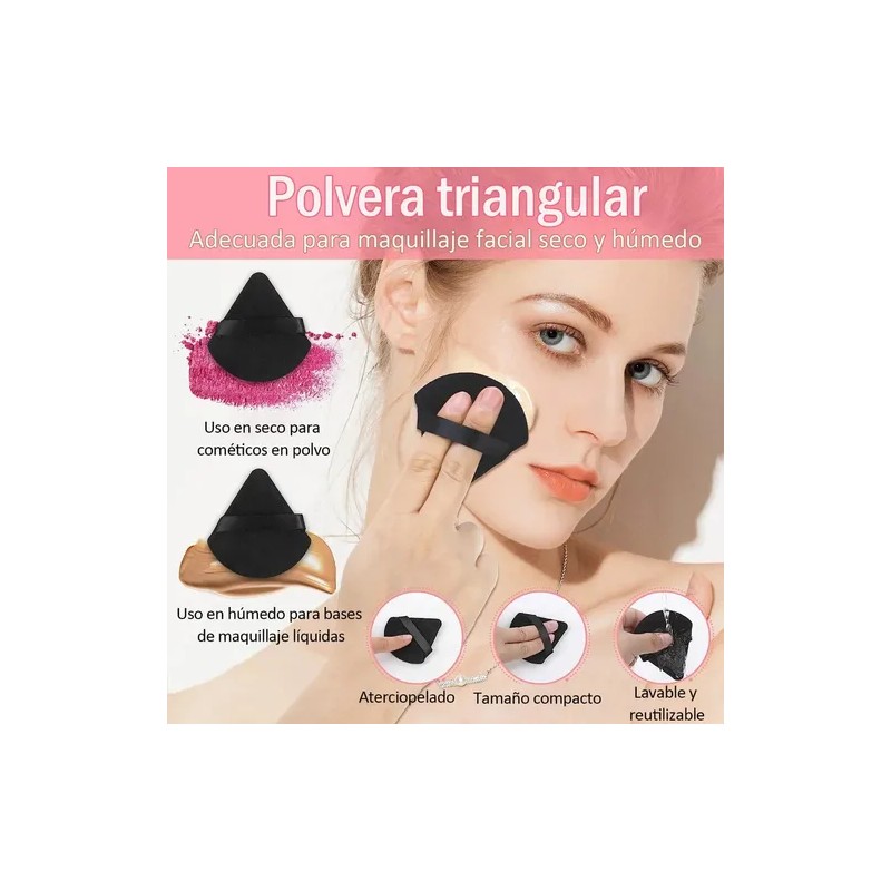 Kit De Maquillaje Profesional Contiene Espátula Y Cepillo