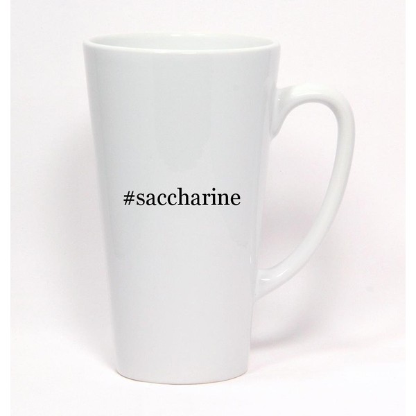 Los Drinkware Hermanos #saccharine - Hashtag Ceramic Latte Mug 17oz
