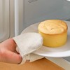 Ciieeo Heat Resistant Kitchen Oven Gloves and Scald Mitts for