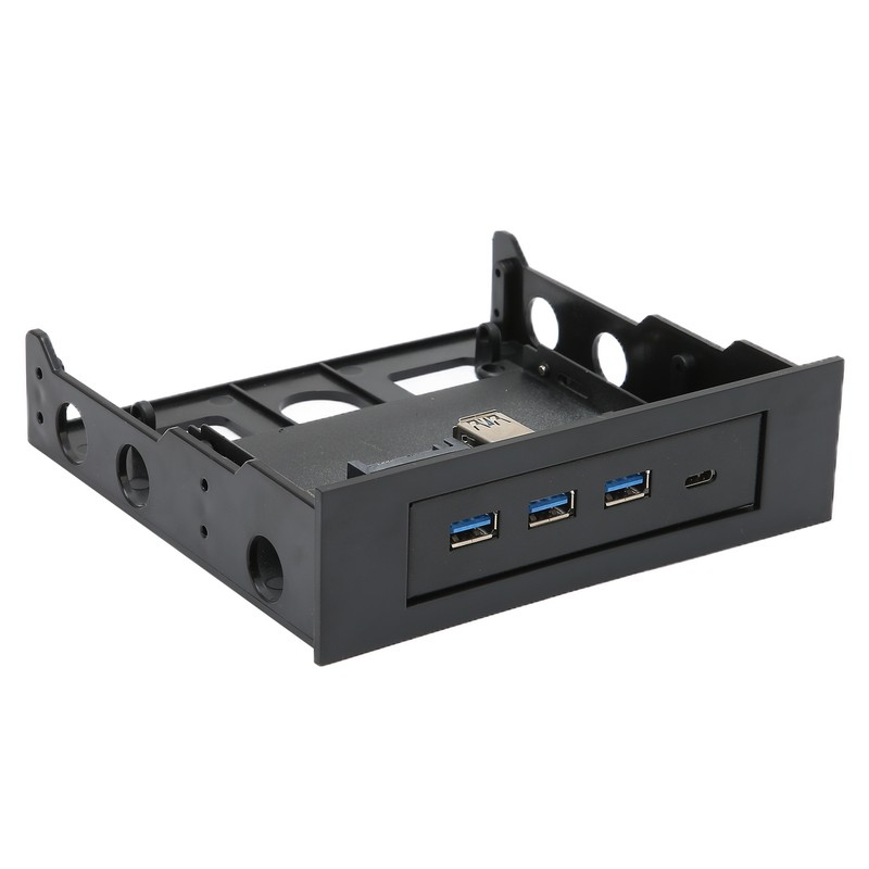 USB Front Panel Adapter 3.5in 5.25in USB1.1 USB2.0 Hot Swap