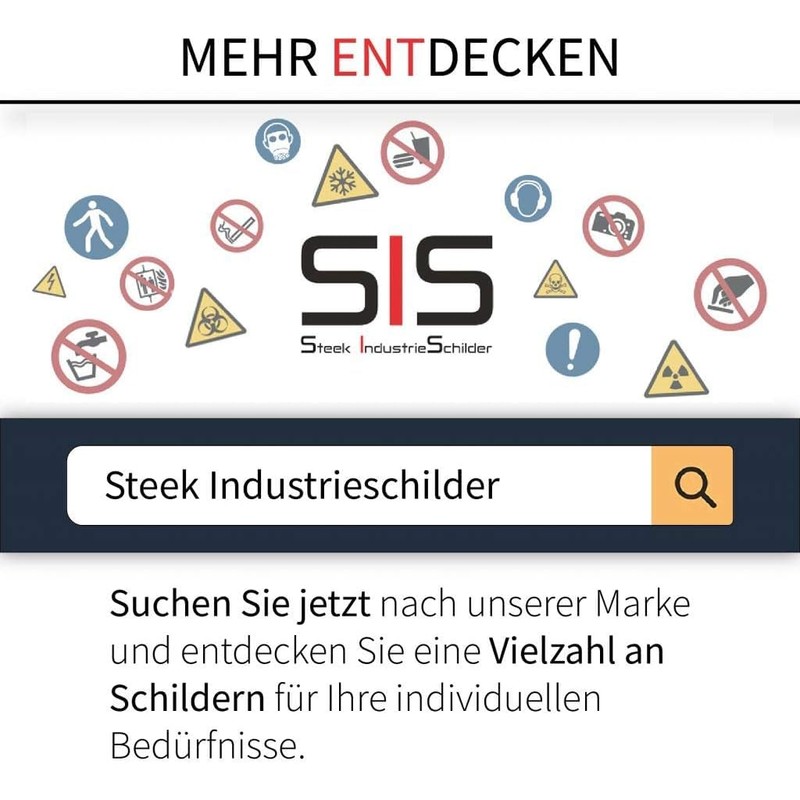 Laser Beam Warning Sticker Diameter 5 cm in Accordance with