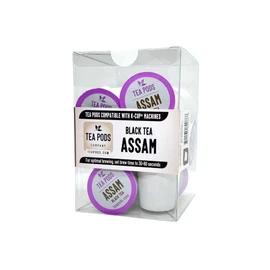 Assam black tea pods, single-serving tea capsules compatible with K-Cup brewing machines