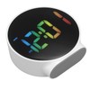 Digital Alarm Clock for Bedroom, 4 Inch, Creative LED Alarm