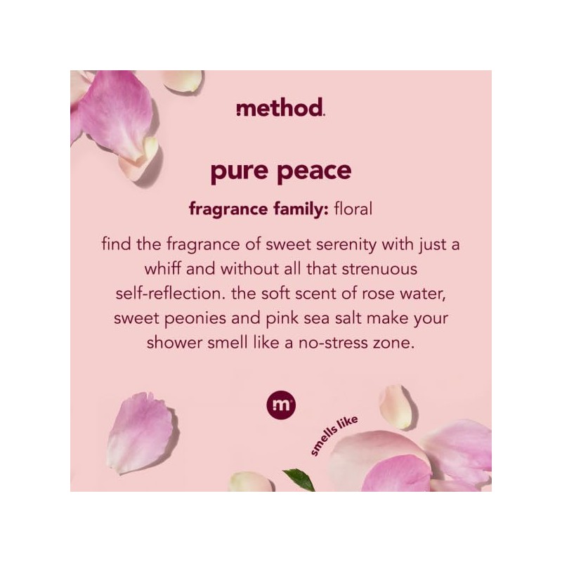 Method Body Wash Variety, 1 Daily Zen, 1 Pure Peace,