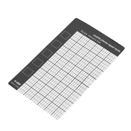 Sharainn Universal Magnetic Screw Work Pad, Grid Design, Black