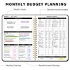 Budget Planner - Monthly Financial Organizer with Expense & Bill