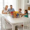 Large Snack Organizer for Countertop, Clear Snack Storage Bin